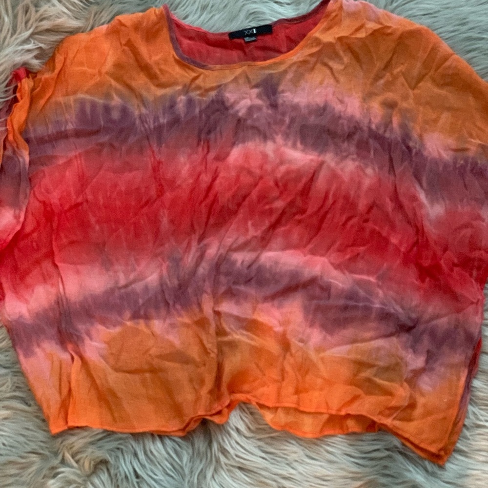 Forever 21 tie dye top